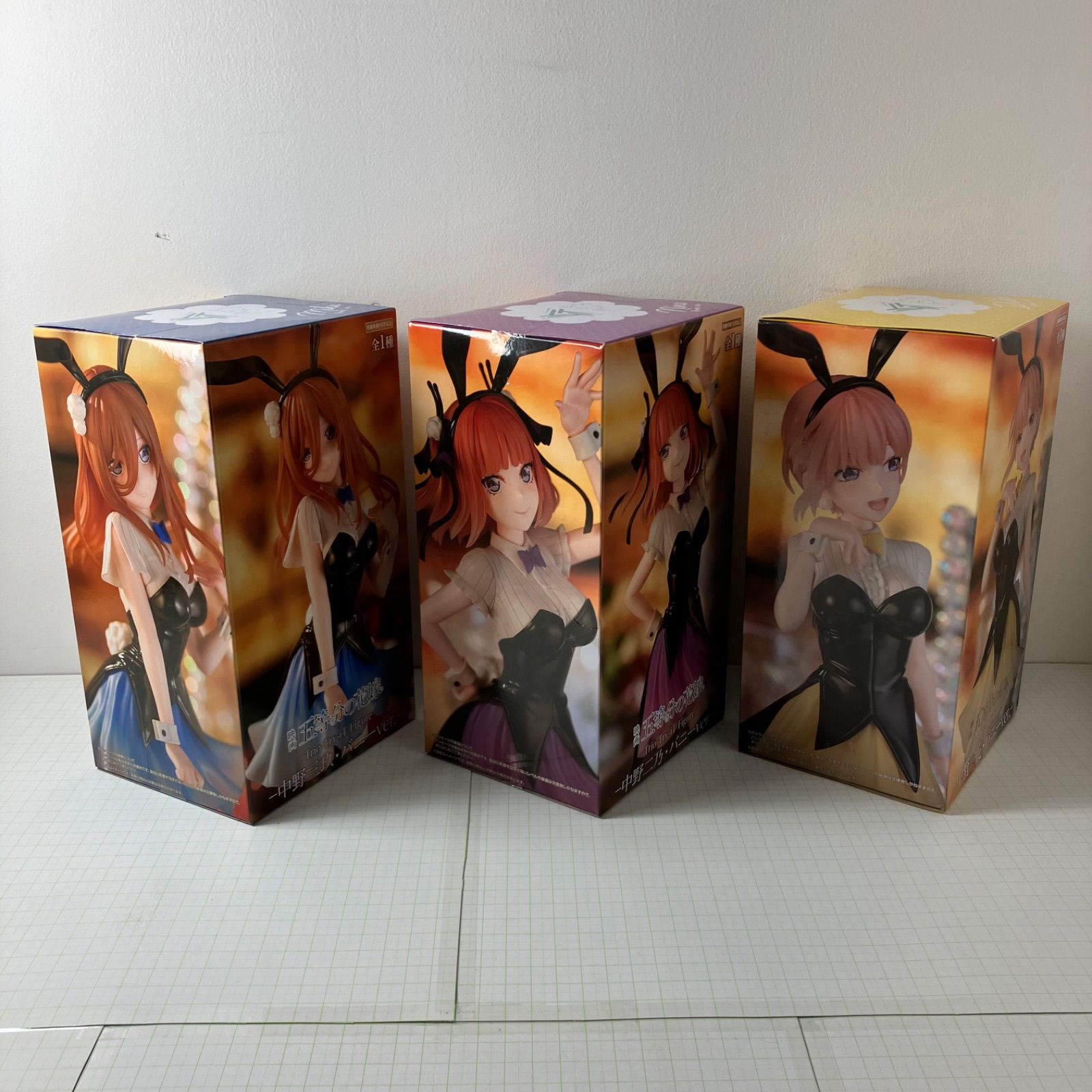 ビキュートバニー トリオトライト バニーフィギュア まとめ売り 瀬戸店】未開封 五等分の花嫁 Trio-Try-iT Figure バニーver. 五
