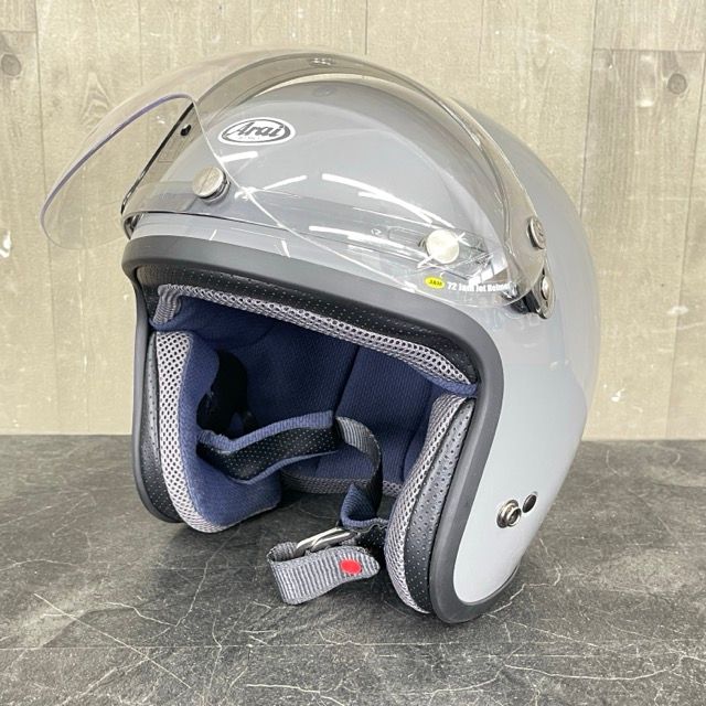 Arai CLASSIC MOD ジェットヘルメット 【中古】 アライ クラシックモッド 59.60cm グレー バイク用品/58096 - 専門サイト