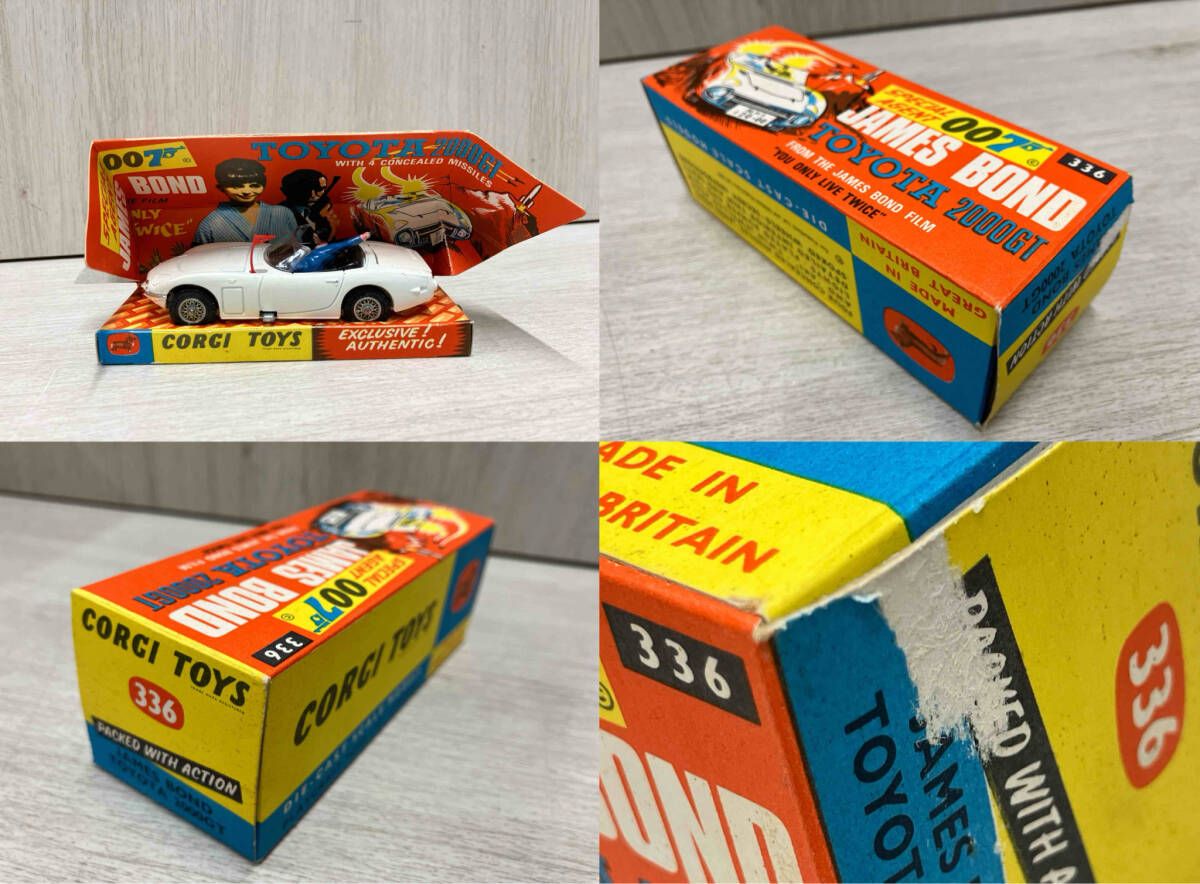 CORGI TOYS JAMES BOND TOYOTA 2000GT 007は二度死ぬ コーギー