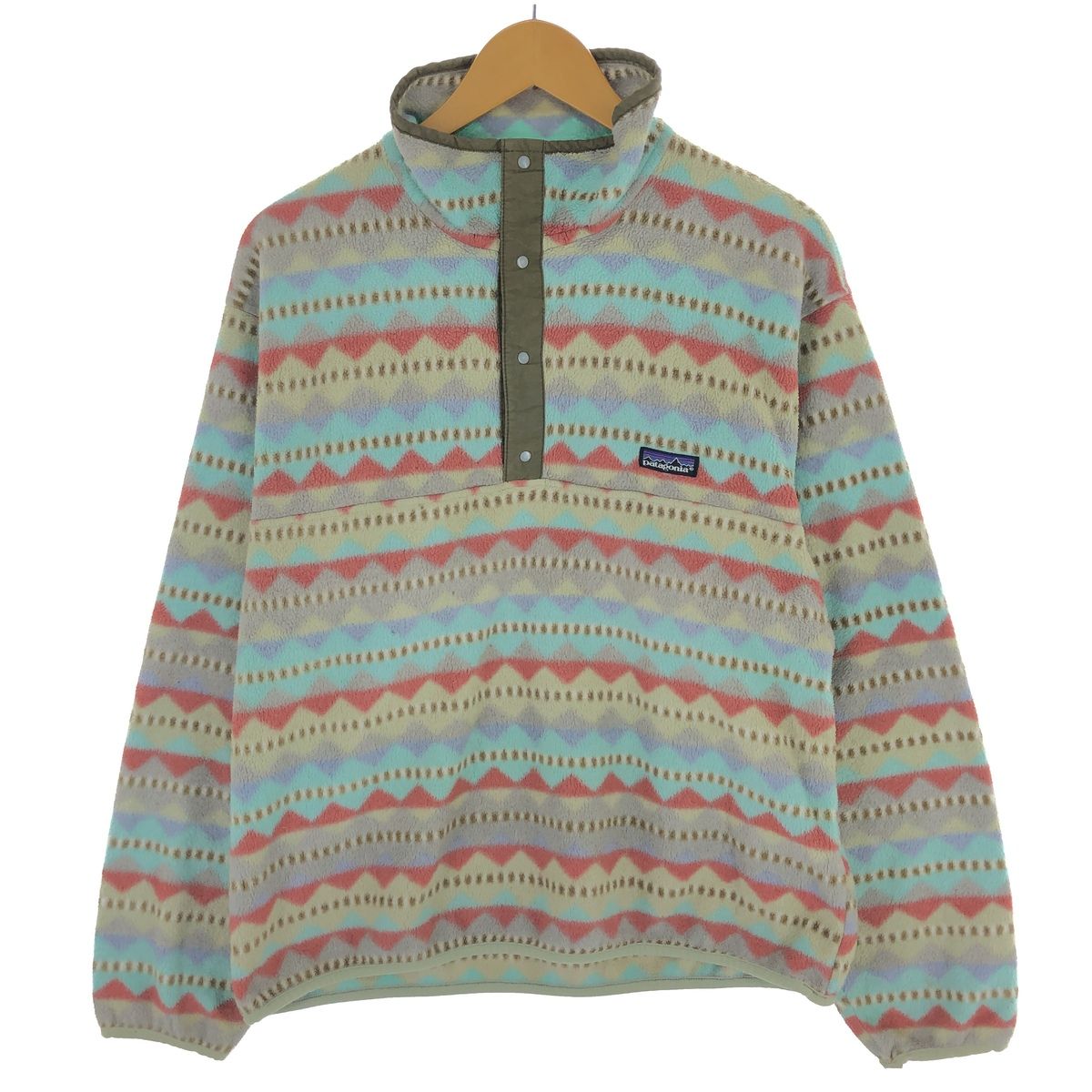 古着 80~90年代 パタゴニア Patagonia スナップT 25200 総柄 古着 80~90年代 パタゴニア Patagonia スナップT 25200 総柄