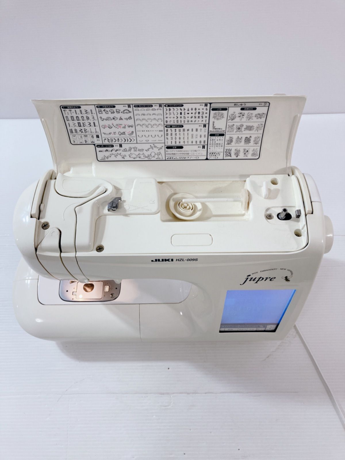 ★安心の保証付き★ジューキ　ジュプレ　HZL-009S　コンピューターミシン本体 JUKI ジューキ ジュプレ コンピューターミシン HZL-009 刺繍機