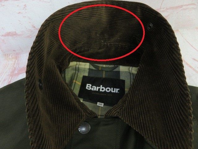 【中古】Barbour ﾊﾞﾌﾞｱｰ ﾍﾞｽﾄ BEDALE VEST 232MGIS002 ｸﾞﾘｰﾝ系 38 991807367