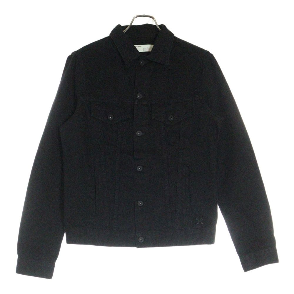 Off-White バックアロープリントデニムジャケット OFF-WHITE (オフホワイト) 19AW バックアロープリントデニム