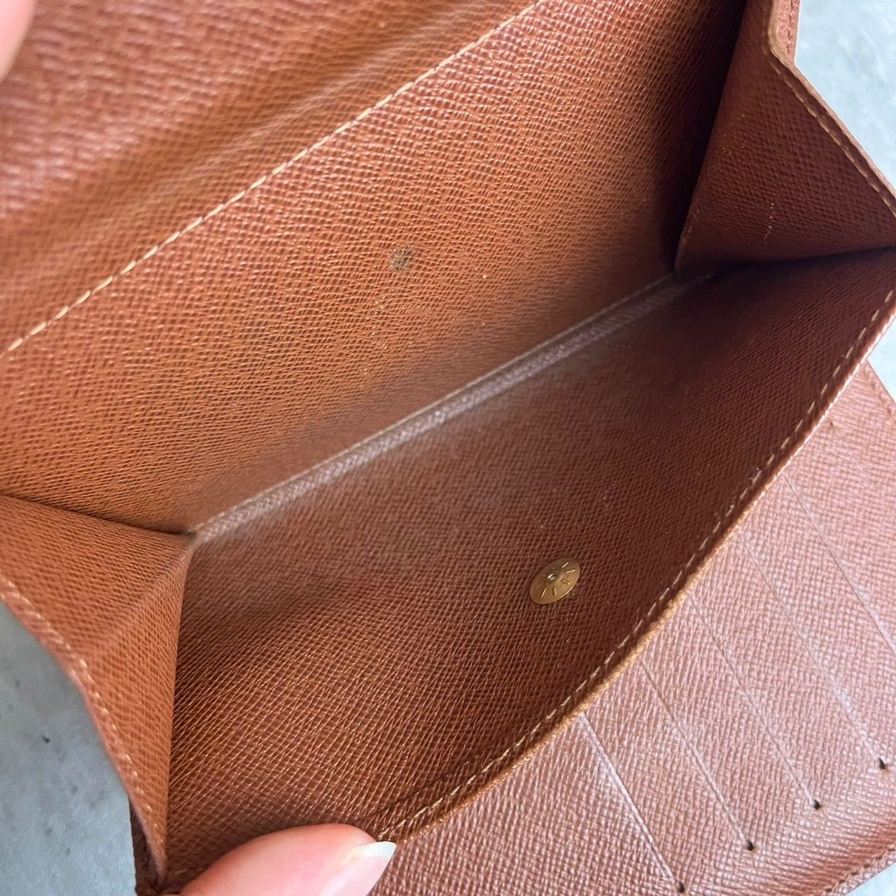 ✨良品✨ LOUISVUITTON ルイヴィトン 三つ折り財布 モノグラム ポルト 