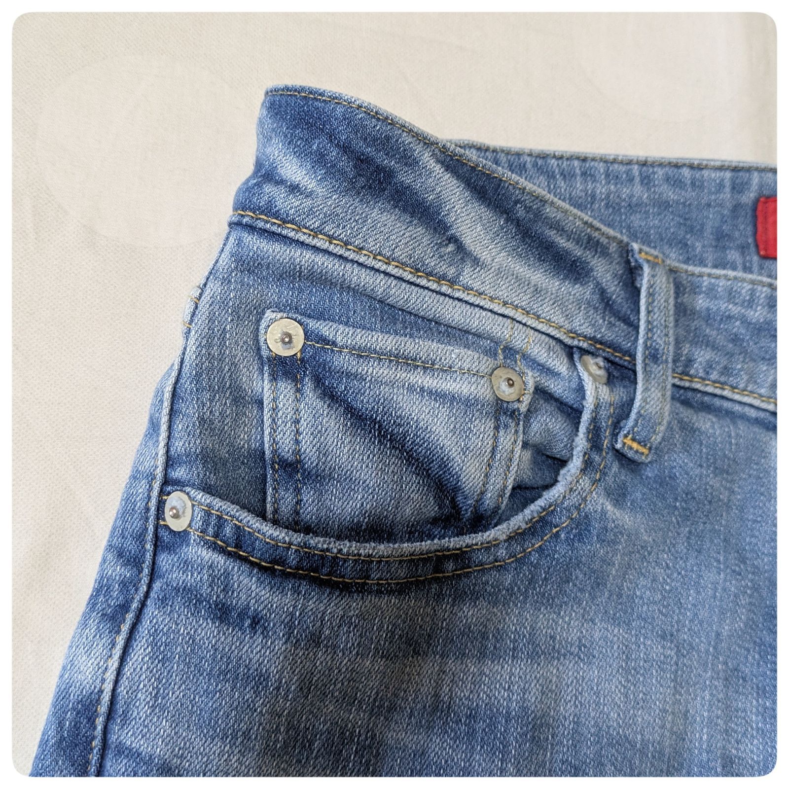 【新品】レッドカード　デニム 30th トゥモローランド　サイズ24 RED CARD TOKYO 30th Anniversary デニムパンツ