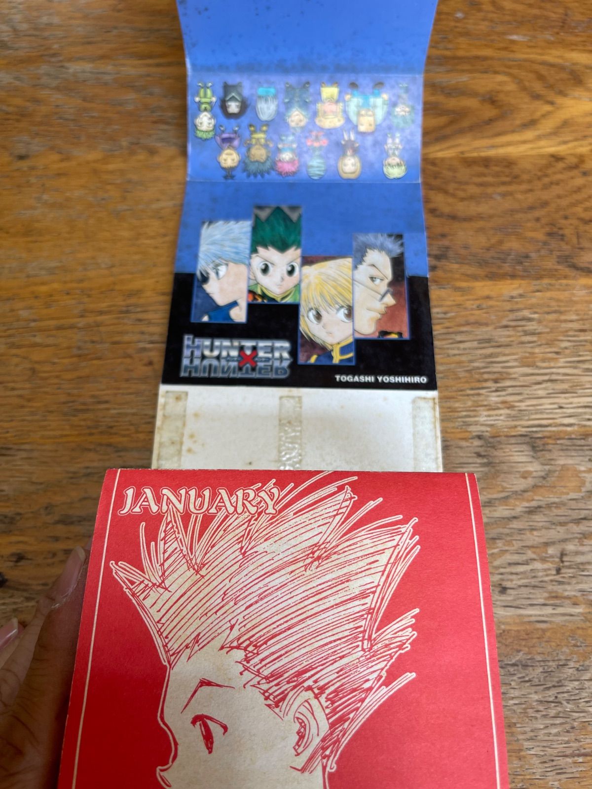 HUNTER×HUNTER 2003年日めくりカレンダー HUNTER×HUNTER 2003年日めくりカレンダー - メルカリ