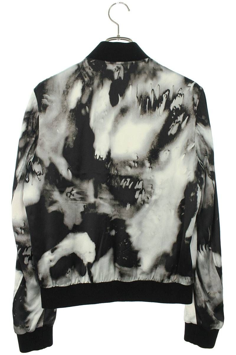 サンローランパリ 18SS 505577 Y300S タイダイ総柄サテンブルゾン  