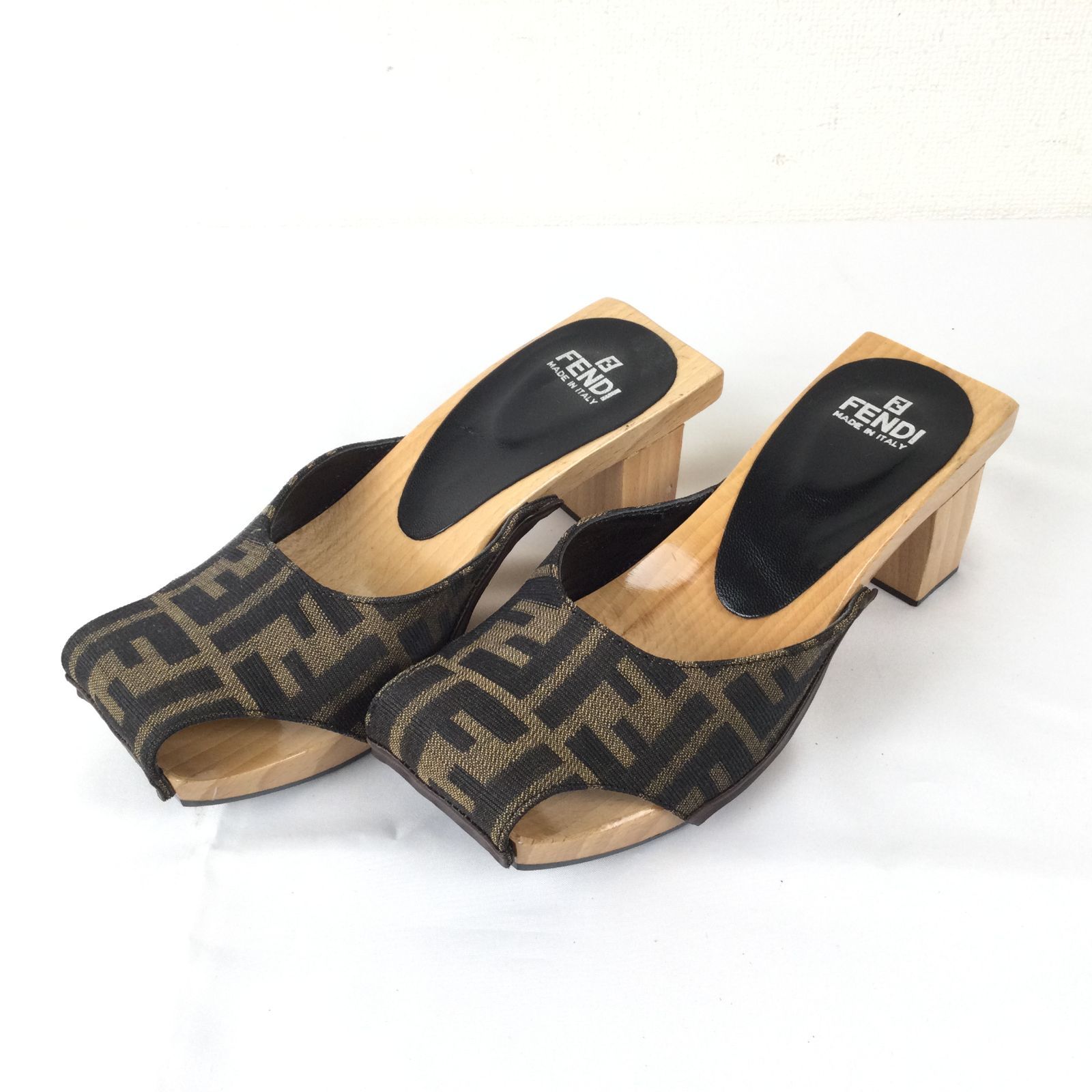 FENDI パンプス　ヒール　新品　未使用　サイズ24 中古・古着通販】FENDI (フェンディ) ヒールパンプス ブラック