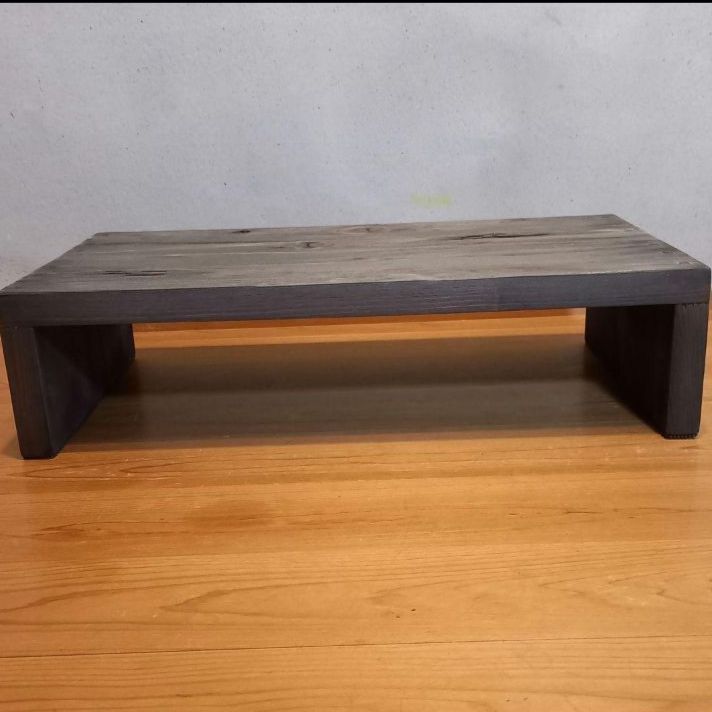 杉古材リメイク マルシェ什器 ディスプレイ台 パソコン台