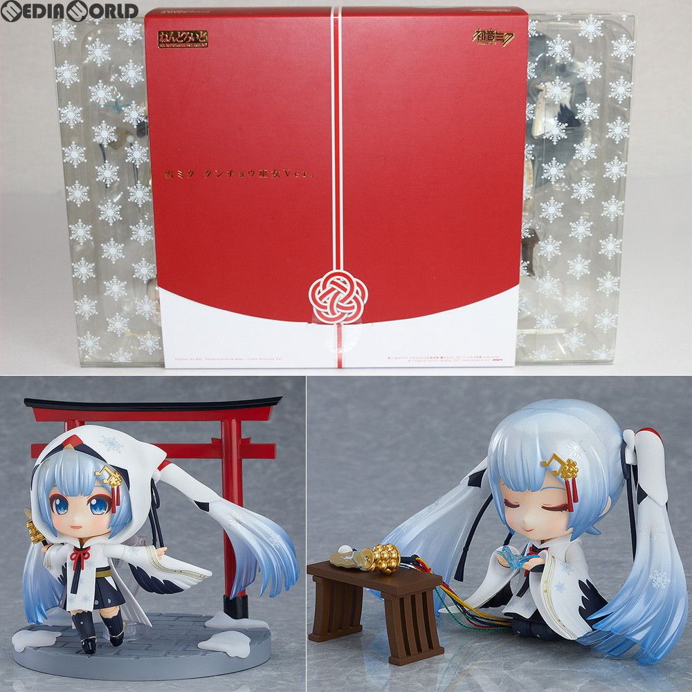 GOOD SMILE COMPANY - ねんどろいど 850 雪ミク タンチョウ巫女Ver. キャラクター・ボーカル・シリーズ01 初音ミク 完成品 可動フィギュア ワンフェス2018冬&amp;第69回さっぽろ雪まつり&amp;GOODSMILE ONLINE SHOP限定 グッドスマイルカンパニー ねんどろいど 雪ミク タンチョウ巫女Ver.