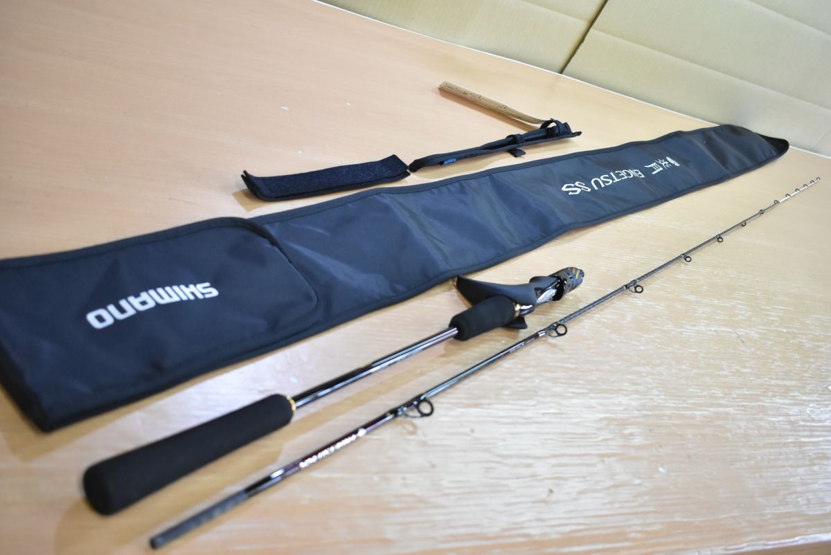 シマノ 25 炎月 SS N-B66MH-FS SHIMANO ENGETSU ベイトロッド 2ピース オフショア 船釣り 乗せ調子 フルソリッド タイラバ マダイ 真鯛