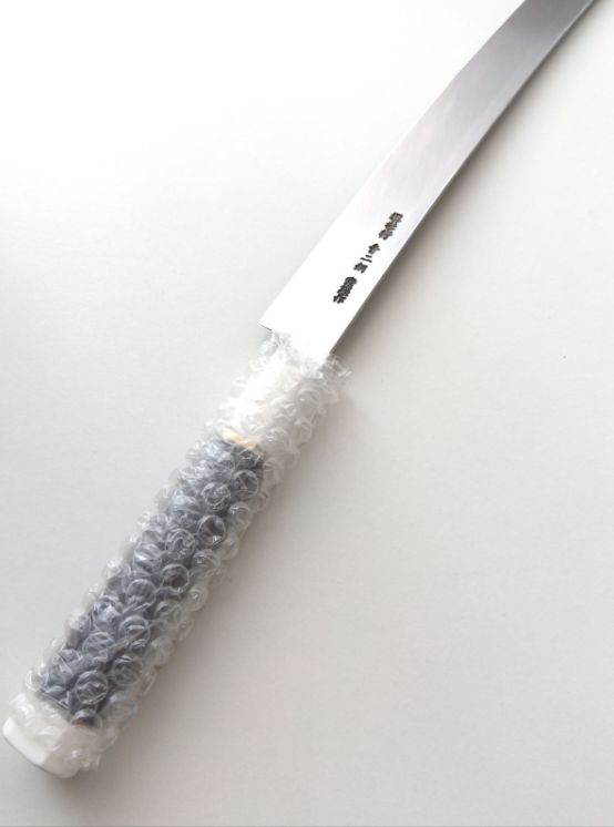 重房作 柳刃包丁 木製ハンドル 重房作 柳刃包丁 木製ハンドル 希少】重房作 柳刃包丁 木製