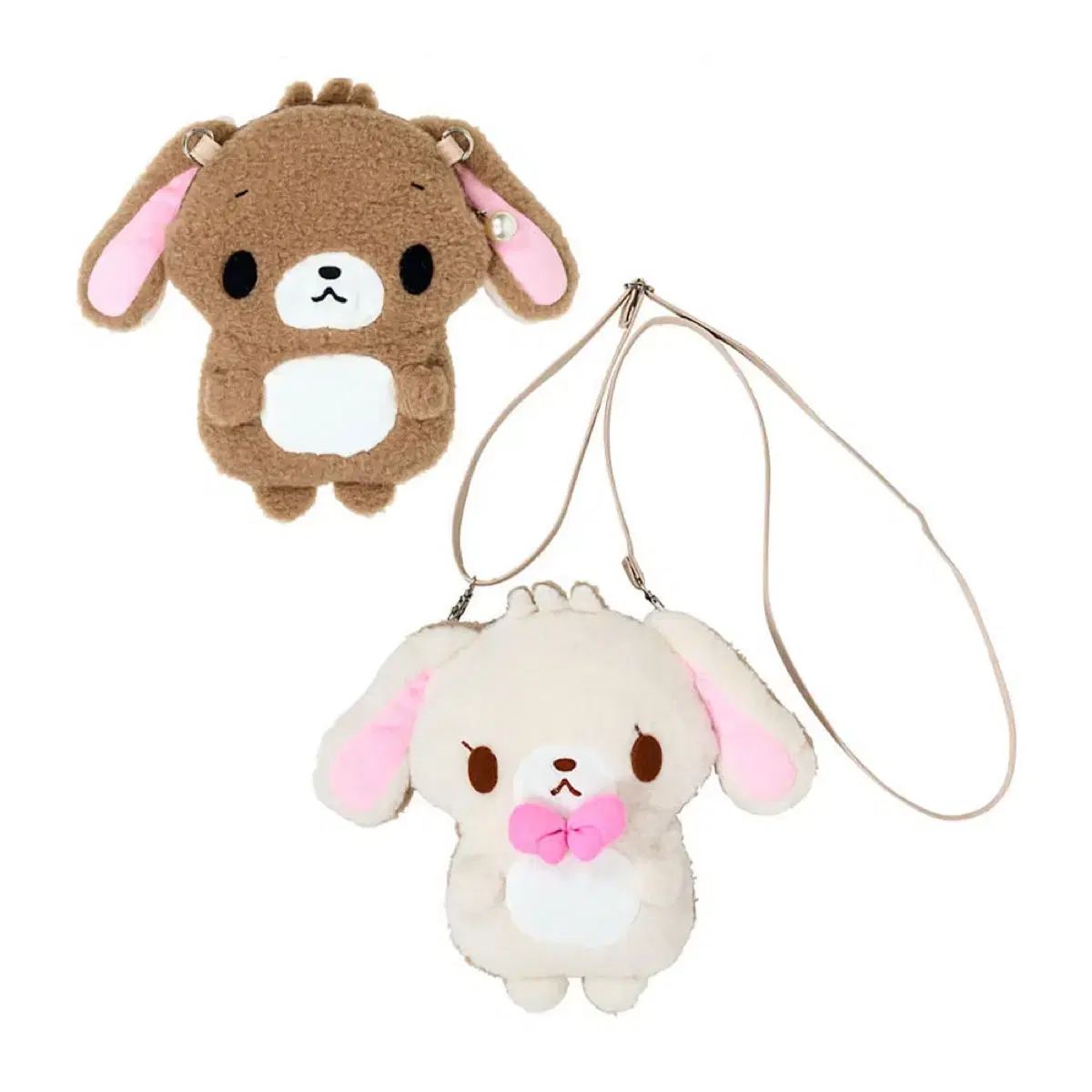 サンリオ シュガーバニーズ シロウサ 刺繍 ぬいぐるみ マスコット