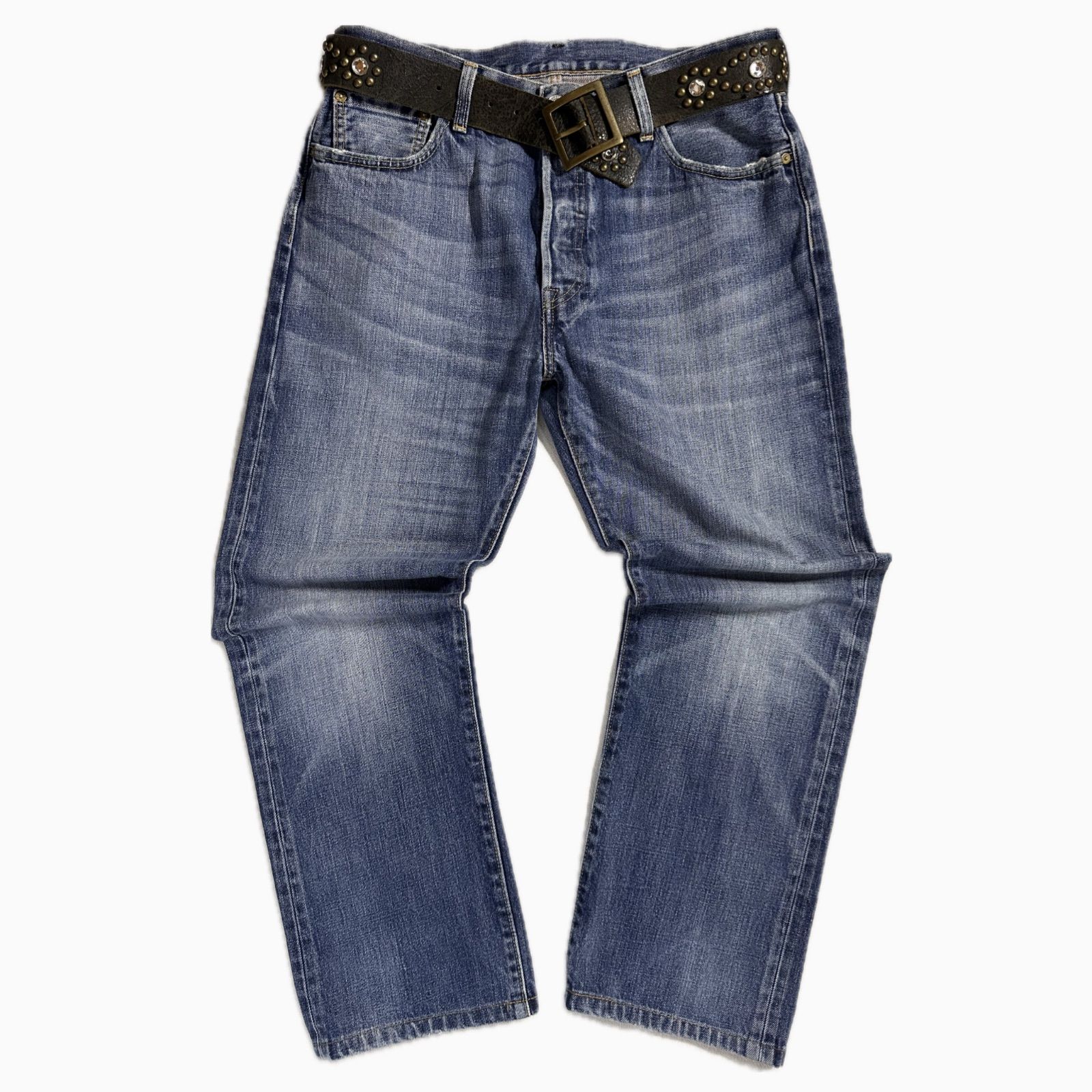 Levis リーバイス511 w34 L32 セルビッチ 赤耳 ユーズド加工 楽天市場