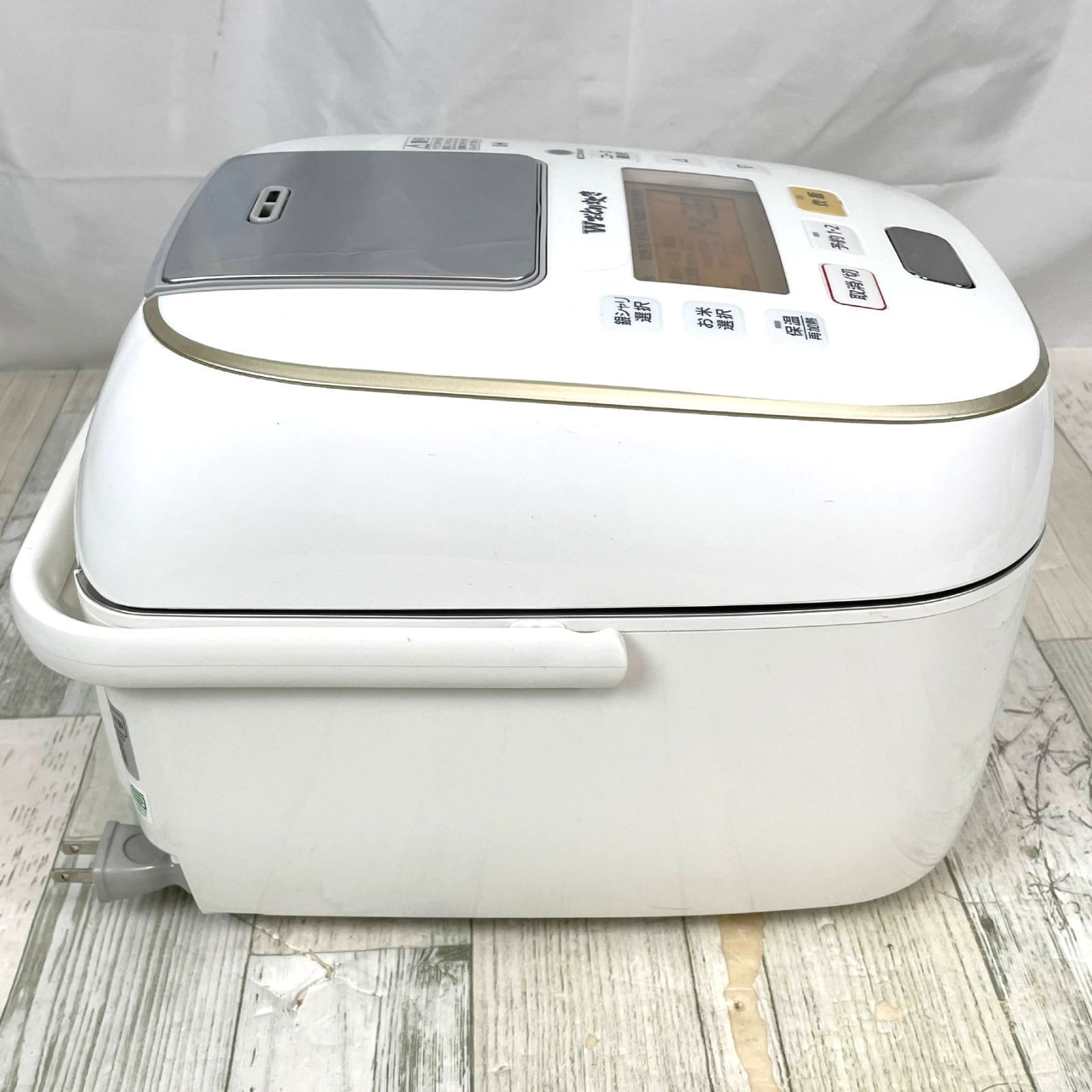 ✨美品✨ Panasonic 炊飯器 SR-PW107-W 5.5合 可変圧力IH W