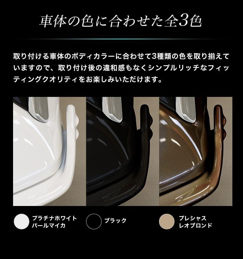 新型 アルファード 40 エアロ フロントリップスポイラー 素地 FRP強化 