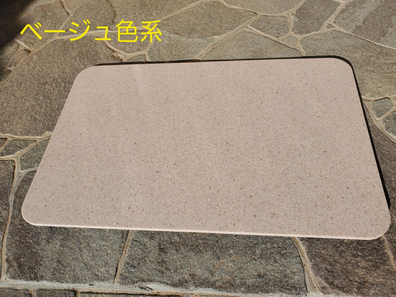 人工(人造)大理石プレート Mサイズ 各色 3枚セット - メルカリ
