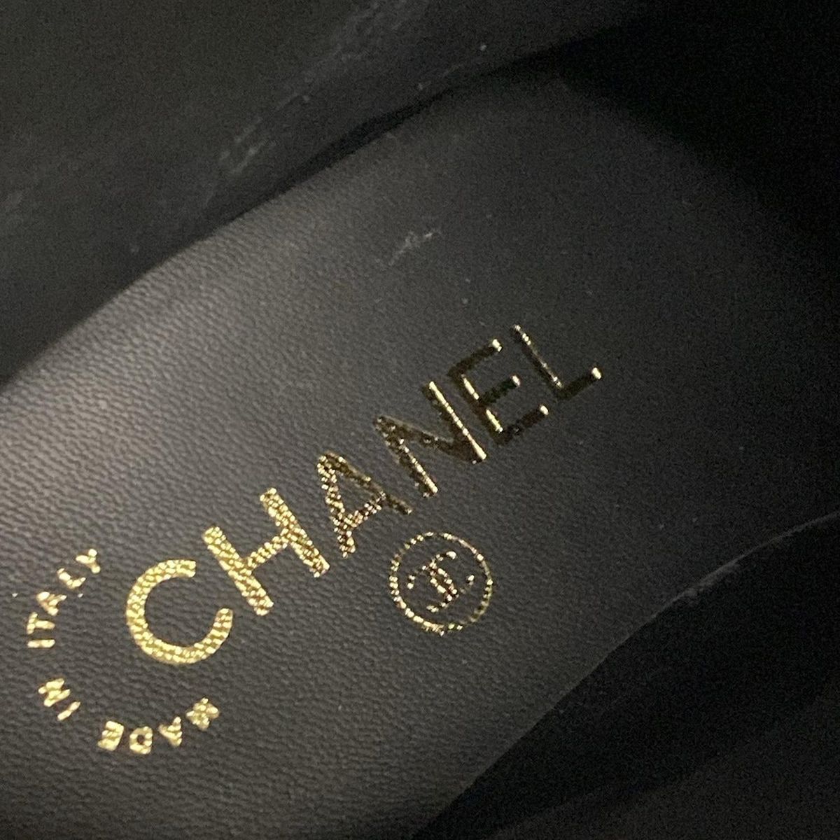 シャネル ショートブーツ