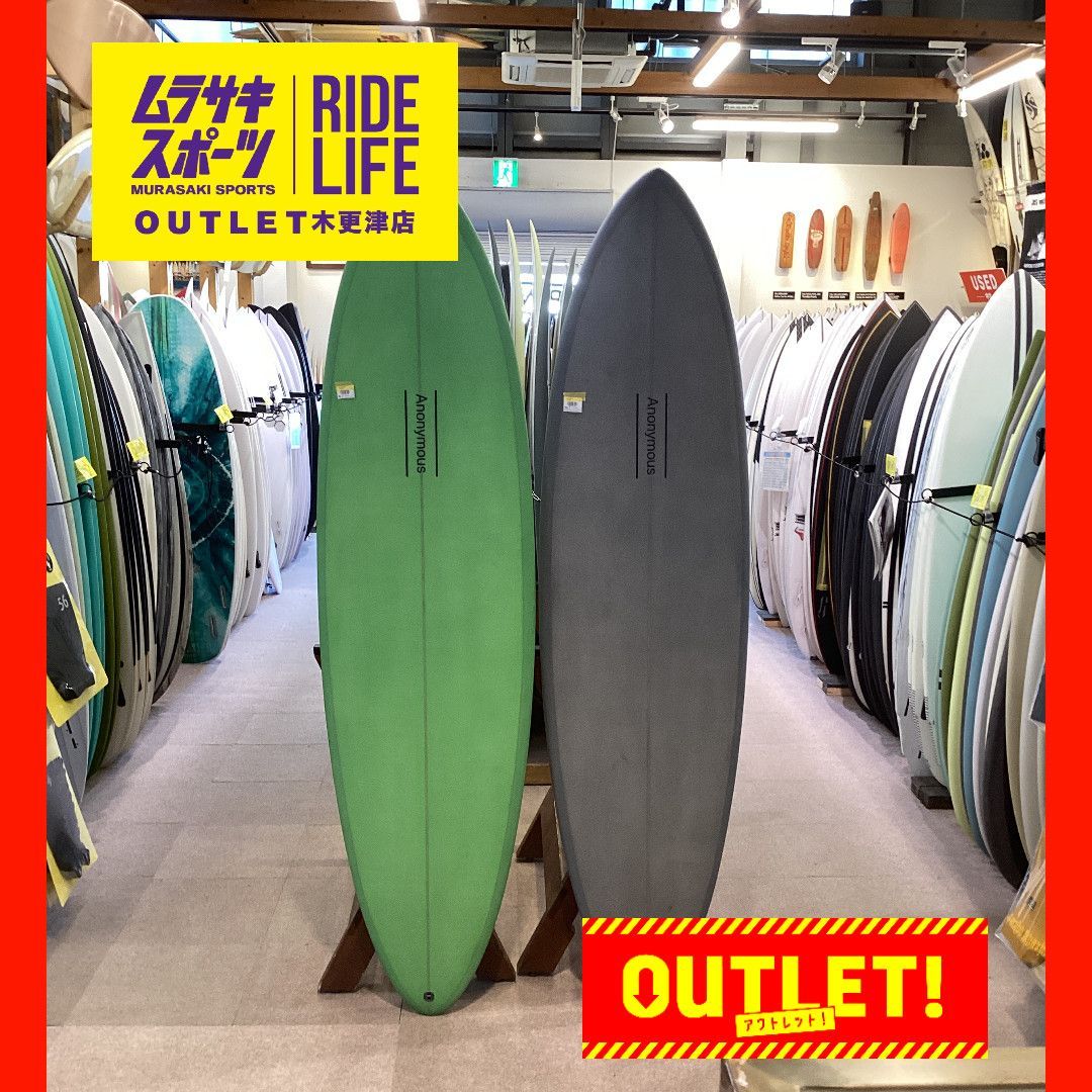ムラスポOUTLET公式 Anonymous アノニマス MIDLENGHT ミッドレングス 6’8 ムラサキスポーツ OUTLET アウトレット