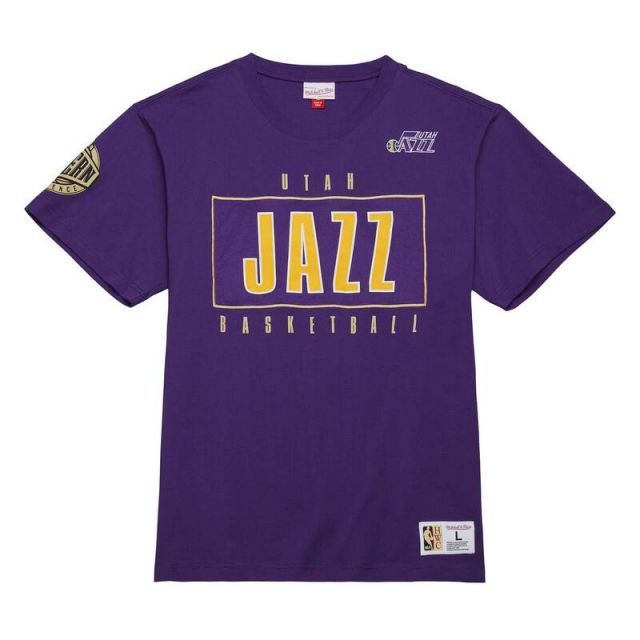売れ筋商品|||ミッチェル&ネス シャツ レディース  Gold, Purple 送料無料】 ミッチェル&ネス メンズ Tシャツ トップス Men's