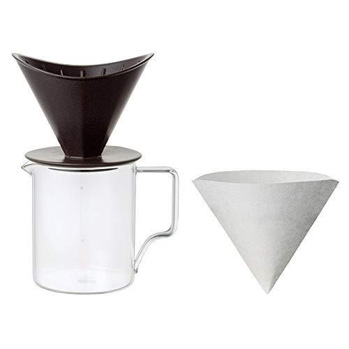 KINTO キントー OCT ブリューワージャグセット 4cups ブラック 目盛付き コーヒー 食洗機使用可 28904