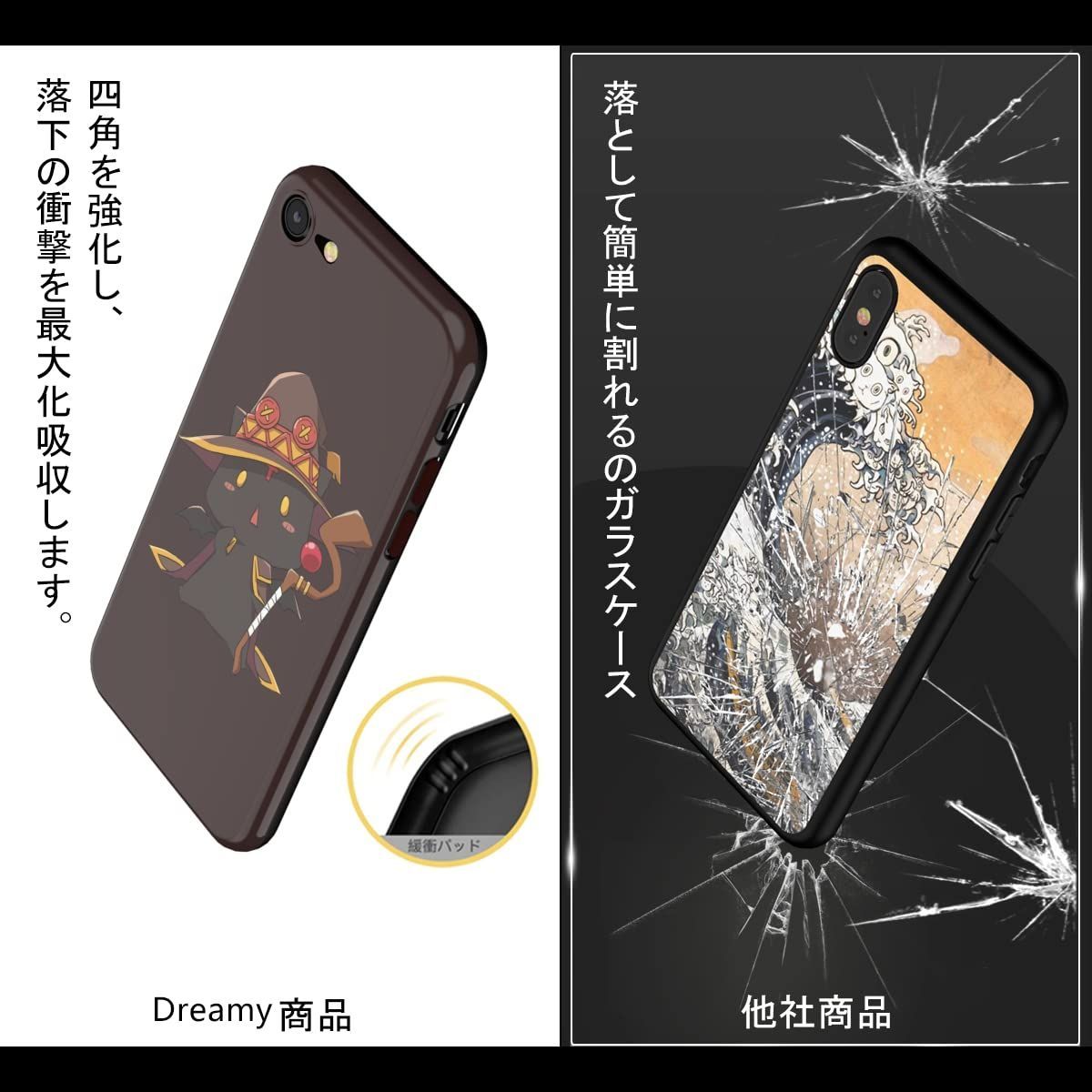 アニメグッズのスマホケースはiphone 人気