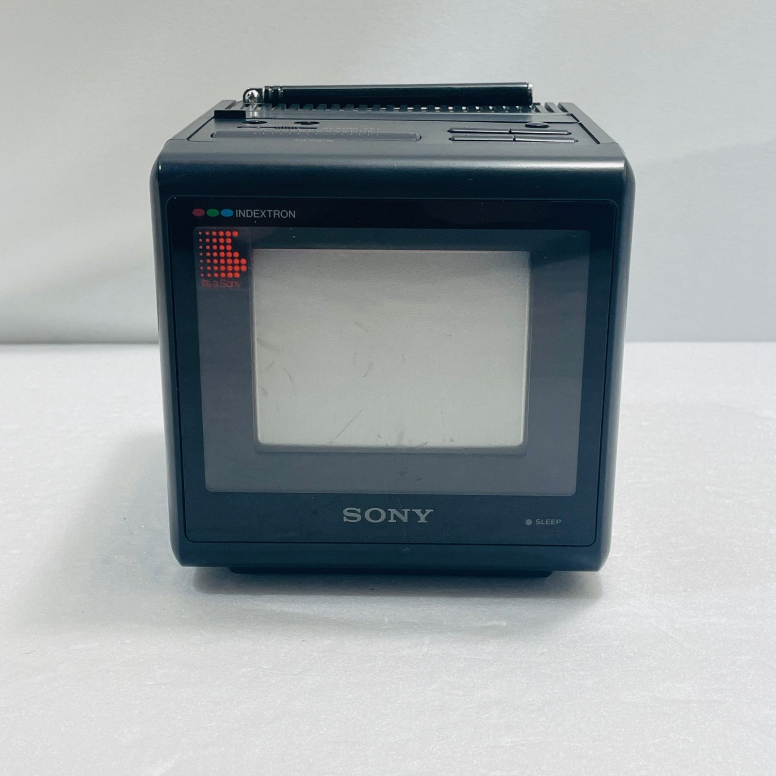 ジャンク品 ソニー SONY インデックストロンカラーテレビ KV-4SV1 レトロTV