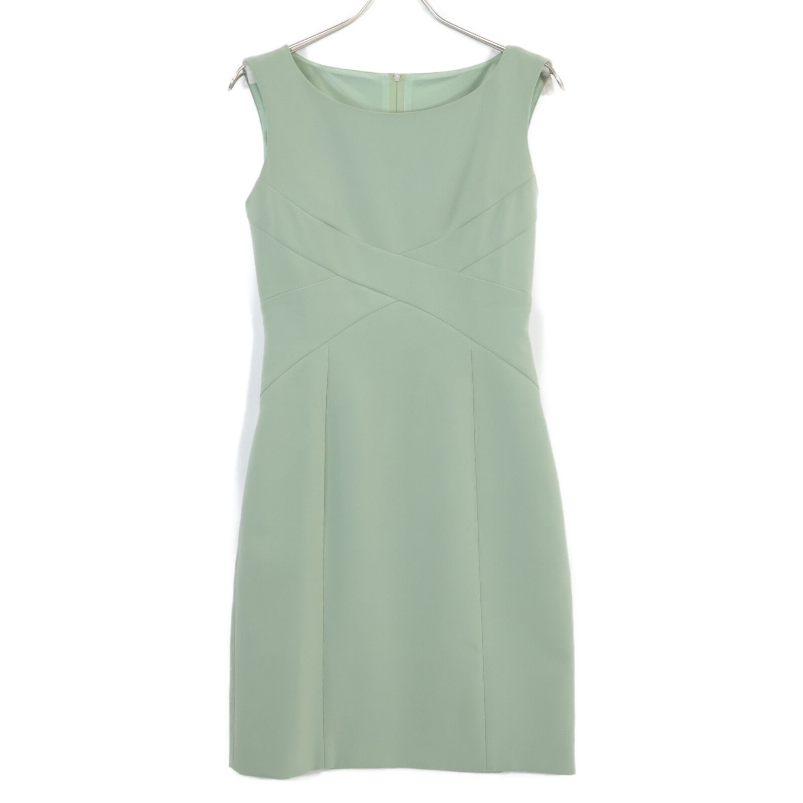 FOXEY YORK フォクシーニューヨーク 29310 ｼﾞｪｲﾄﾞｸﾞﾘｰﾝ ﾚﾄﾛｸﾛｽ ﾄﾞﾚｽﾜﾝﾋﾟ 38