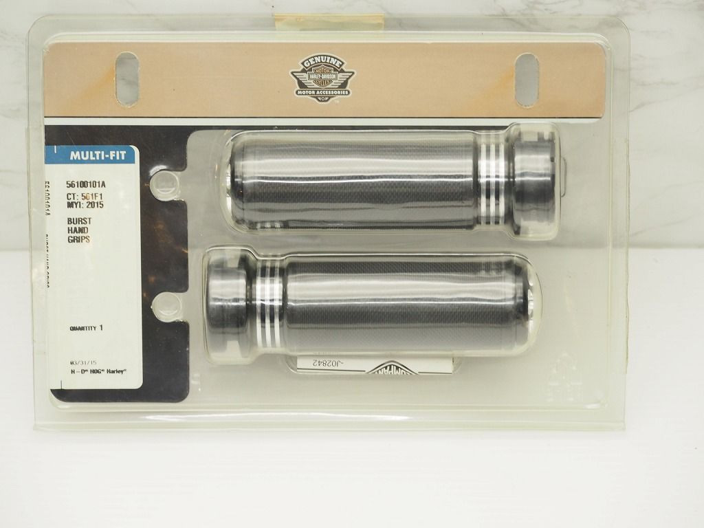 ハーレー バーストコレクション ハンドルグリップ 1 56100101A 新品 