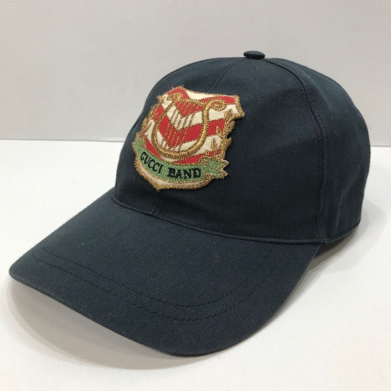 GUCCI グッチ BAND BASEBALL CAP バンドパッチ ベースボール キャップ 帽子 183-250515-mh-08-fuz
