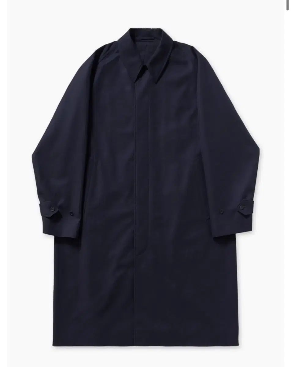 Y's ワイズ wool ルーウール 比翼 チェスターコート ブラック 3