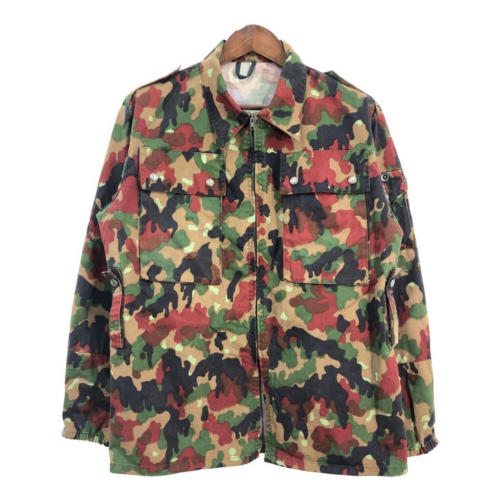 スイス軍 M-83 フィールドジャケット ユーロ ミリタリー アルペンカモ