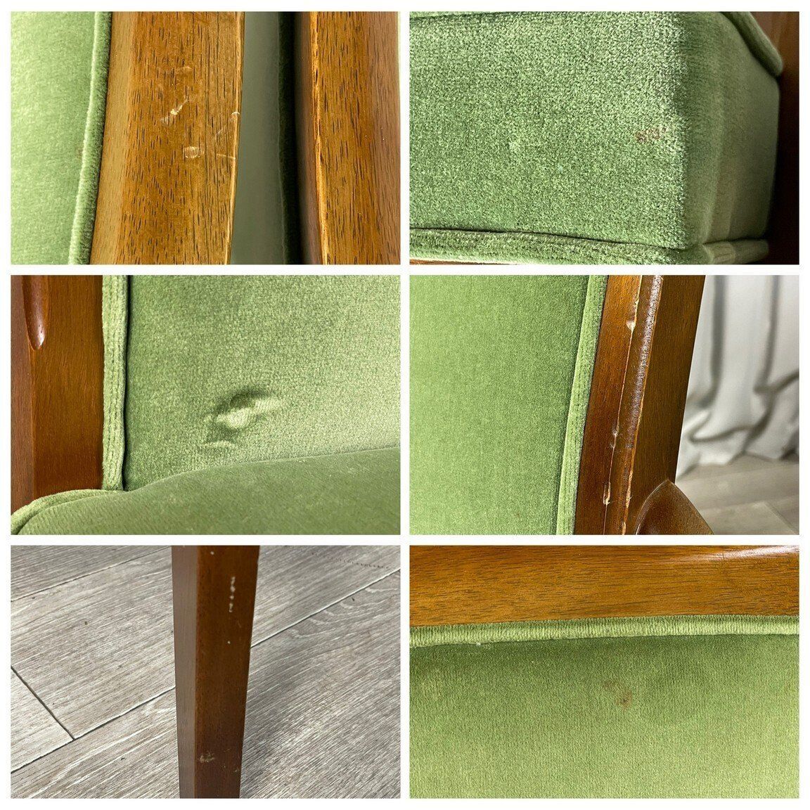 GT12 マルニ 地中海 ダイニング チェア 2脚セット モケット maruni