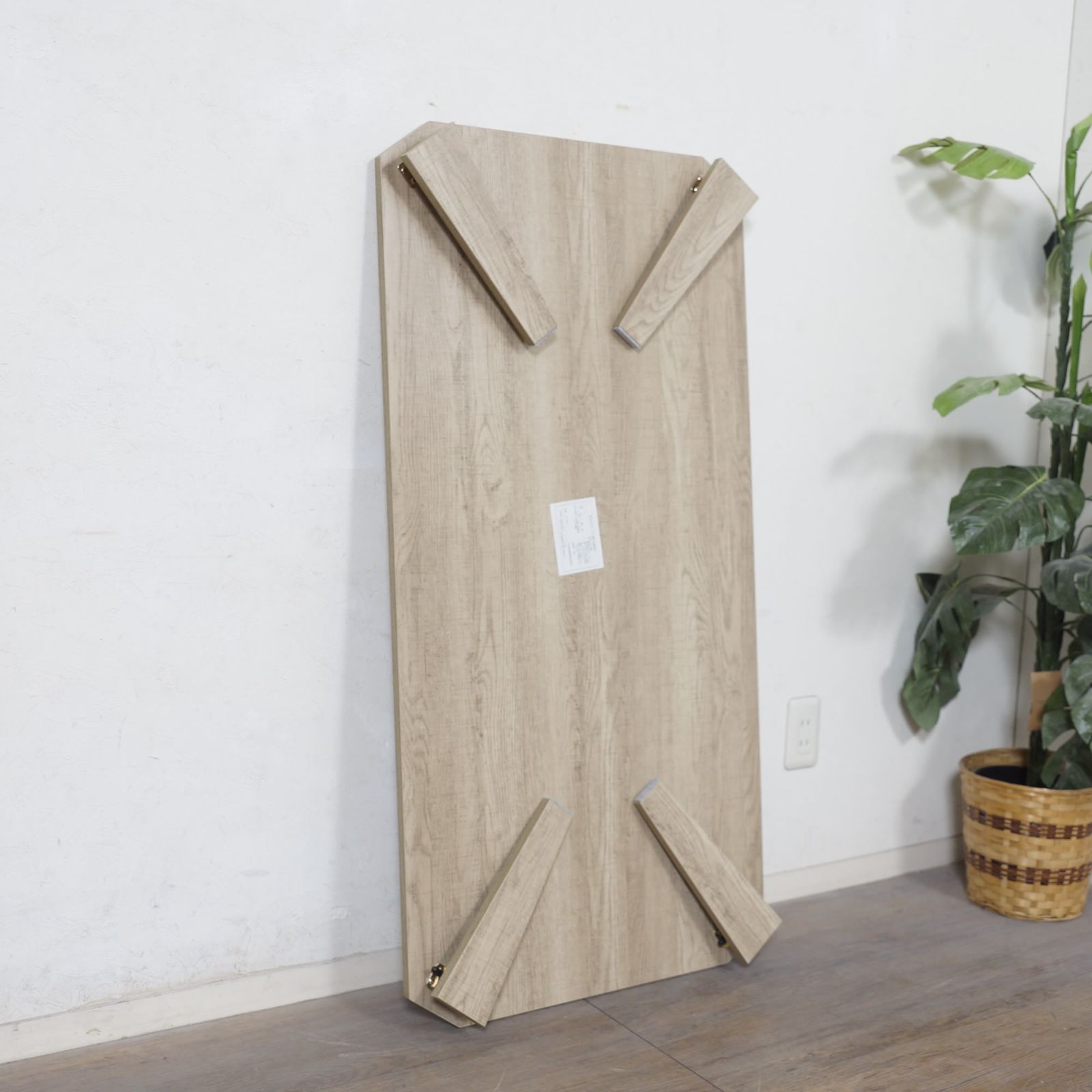 送料無料 Y 【新品】古木調 折りたたみテーブル ヴィンテージ風 幅