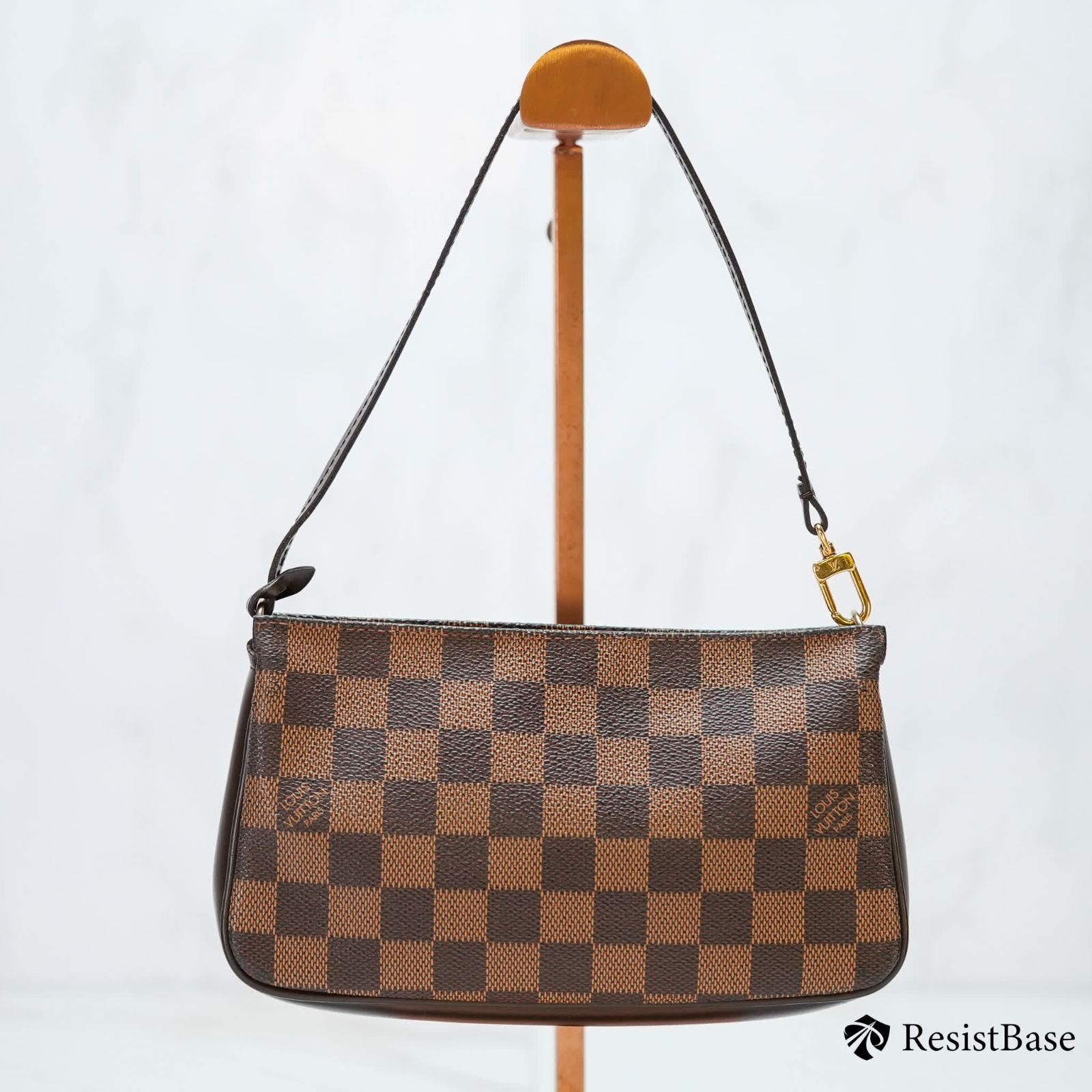 LOUIS VUITTON ダミエ エベヌ ナヴォナ アクセサリーポーチ LOUIS VUITTON - LOUIS VUITTON ルイ ヴィトン ダミエ ナヴォナ