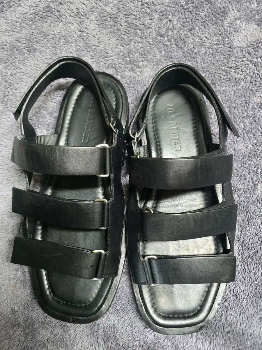 JIL SANDER ジルサンダー　レザーサンダル　パデット　サイズ41 JIL SANDER ジルサンダー レザーサンダル パデット サイズ41 Jil
