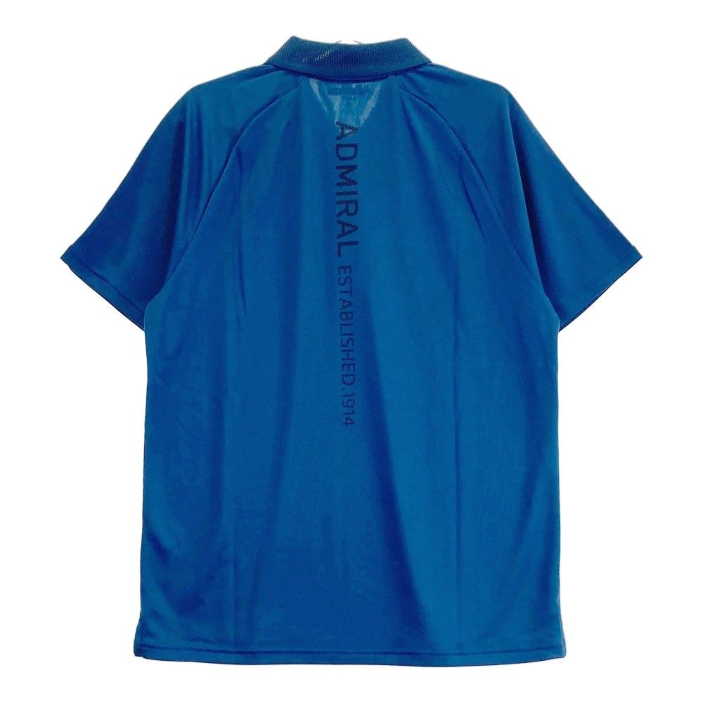 サイズ：LL ADMIRAL アドミラル 2024年モデル 半袖ポロシャツ ブルー系