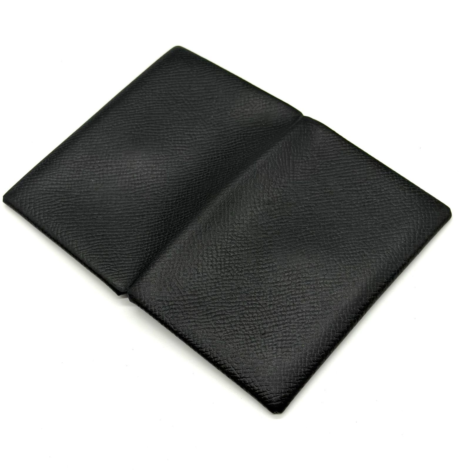 HERMES エルメス カルヴィ カードケース ブラック 名刺入れ ノワール