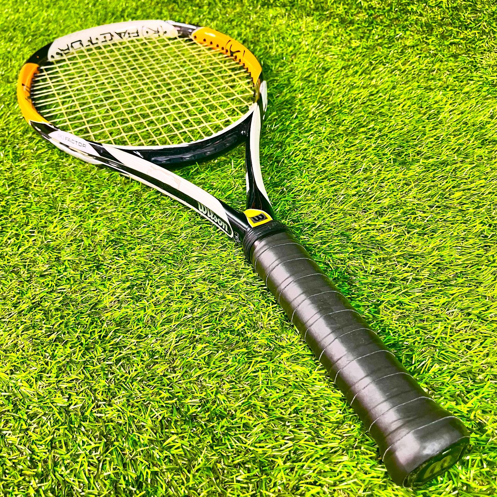 Wilson K.FACTOR テニスラケット Wilson K Factor K 4 FOUR 112 Head 4 1/2 Grip 9.1 oz 16x20
