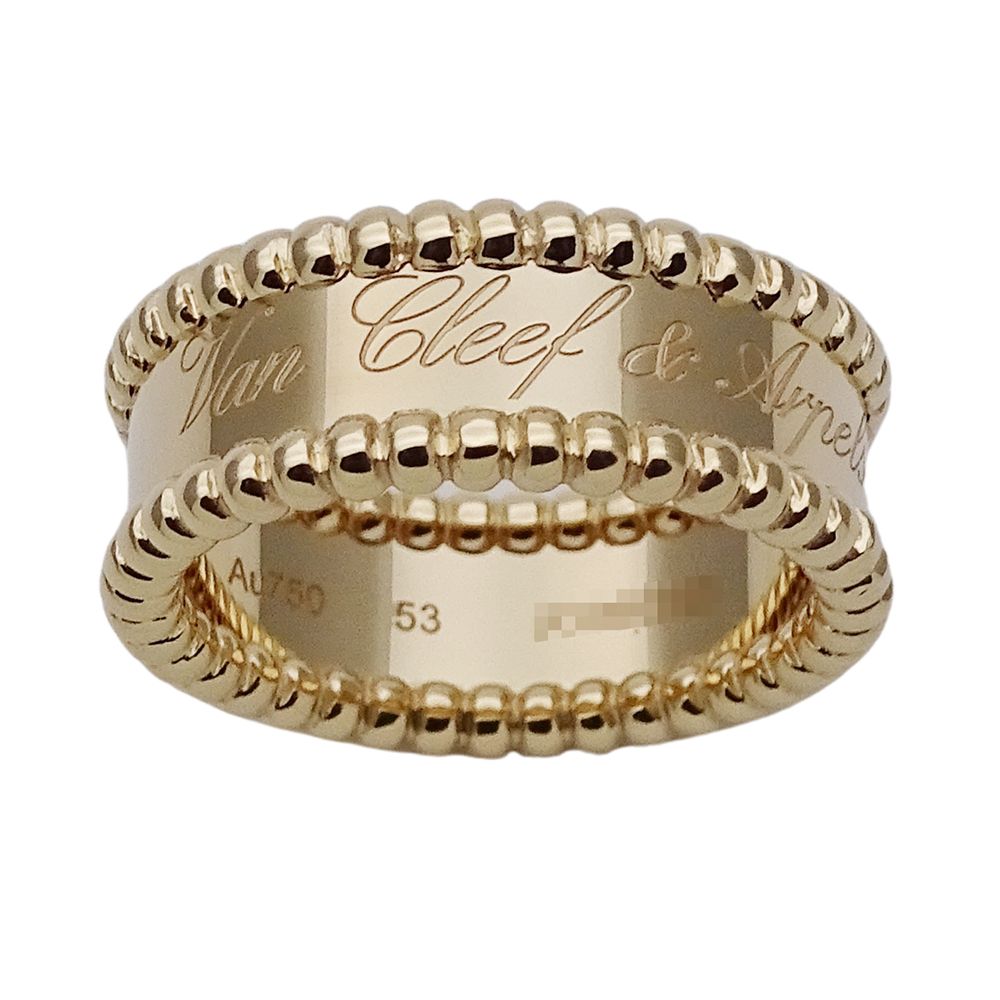 Size:53/約13号】ヴァンクリーフ＆アーペル ペルレ リング ヴァン  
