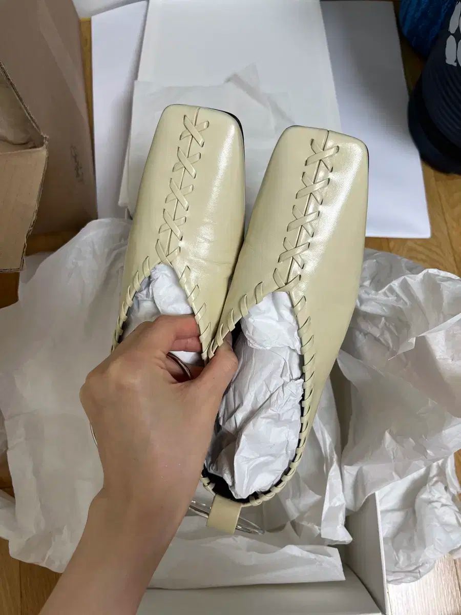 Jil Sander ジルサンダー バレリーナ ホイップステッチ フラット