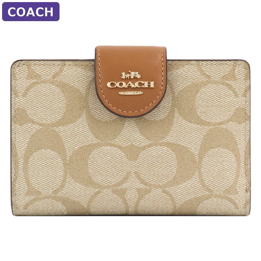 コーチ COACH 財布 二つ折り財布 C0082 IMNLJ シグネチャー