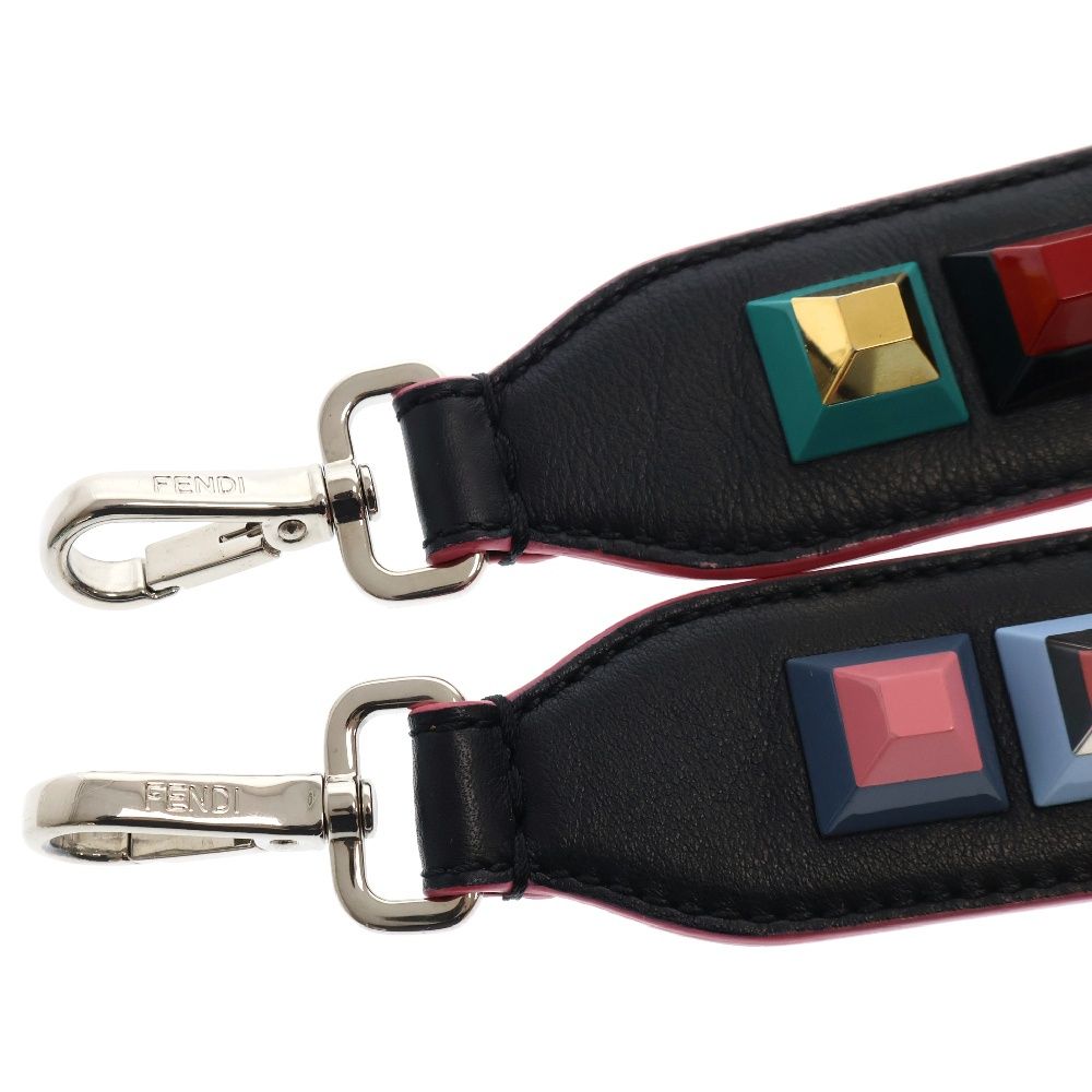 FENDI (フェンディ) スタッズデザイン ショルダー ストラップ