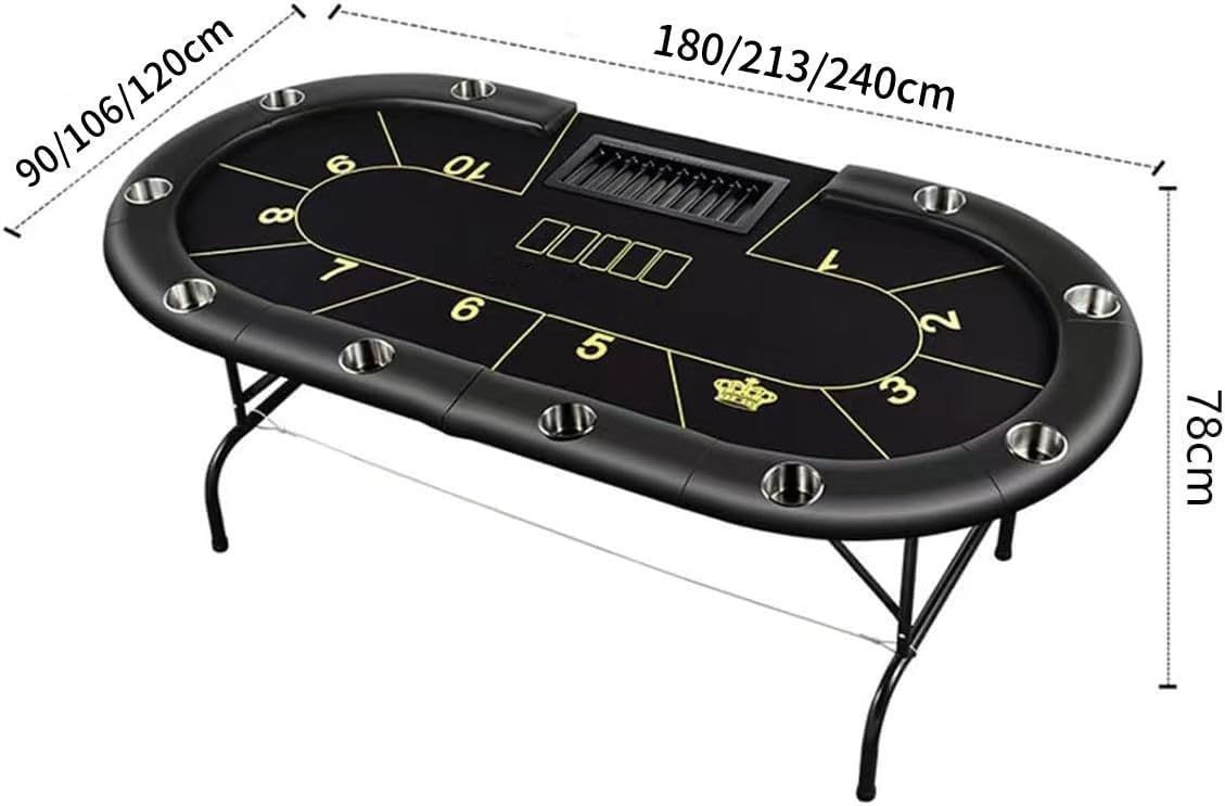新店オープン☆5%OFF☆開催中12日迄】47インチ 8人用 折りたたみ 八角形 ポーカーテーブル ブラックジャック ポーカーゲーム カップホル  ブラックジャックテーブル - 中国 ブラックジャックテーブル、ポーカーテーブル 価格