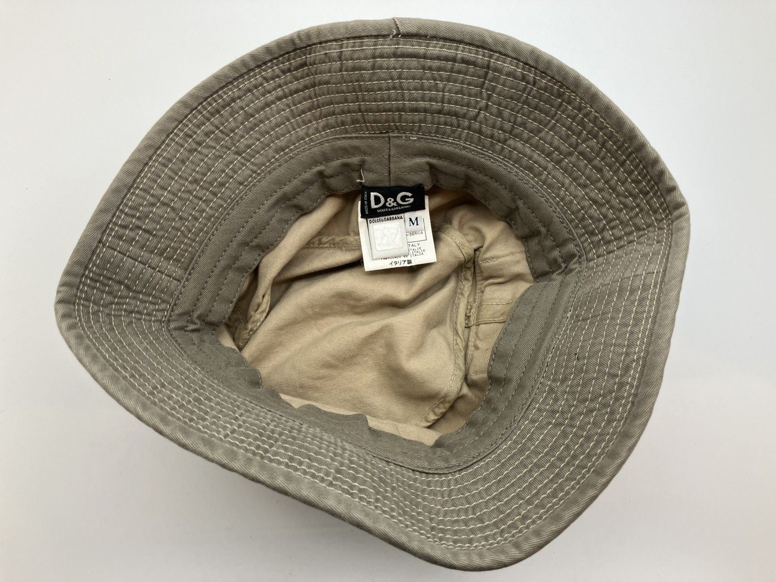 DOLCE&GABBANA ハット ドルガバ Dolce&Gabbana バケット ハット 帽子 ロゴ バケハ
