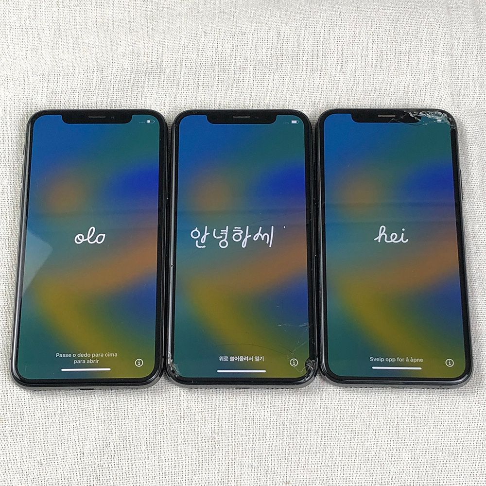 ◇ジャンク品◇【3点セット・SIMロック解除済】Apple iPhone X (A1902) GSM+CDMA 64GB・256GB【大きな割れ・不具合あり】/SP-JUNK-241766  - メルカリ