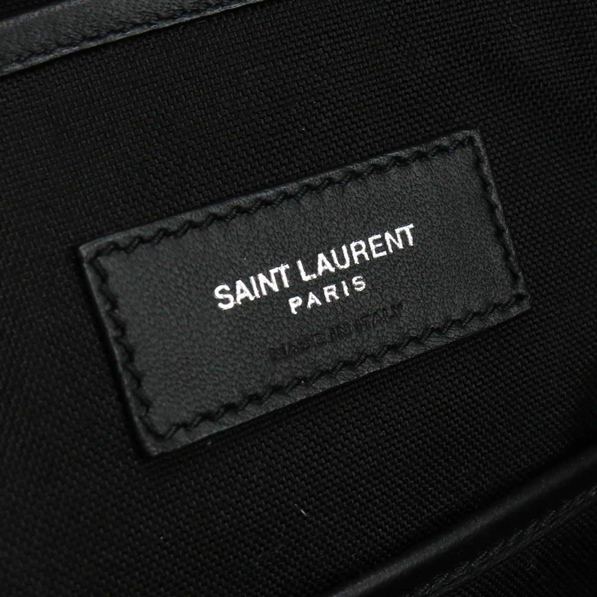 SAINT LAURENT サンローラン デニムキャンバス バックパック シティ