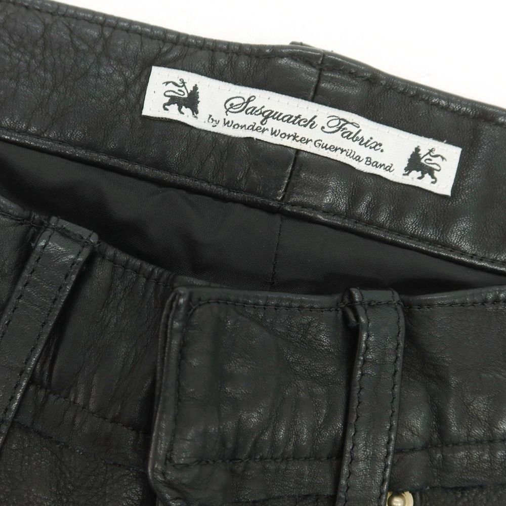 5ポケットパンツ ブラック