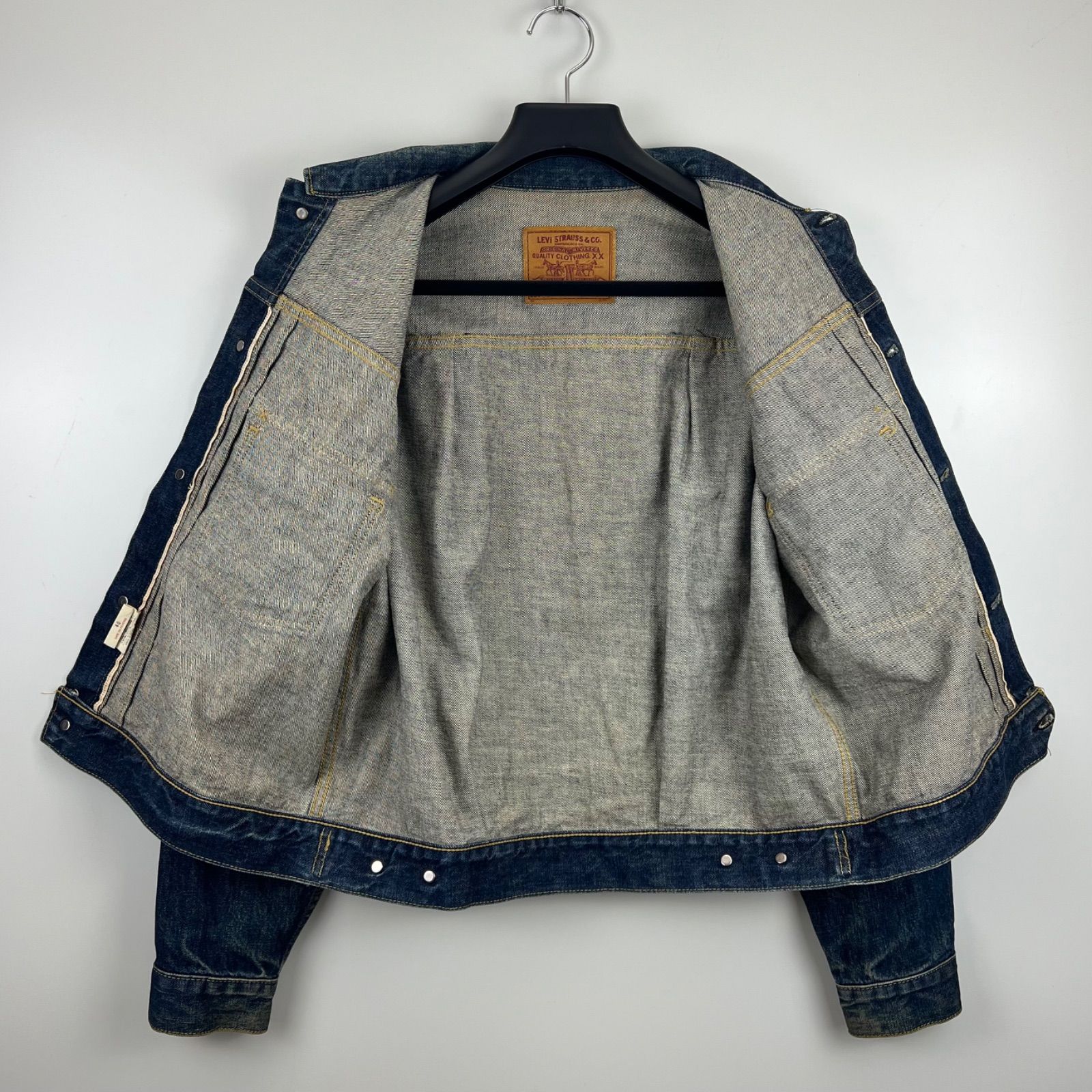 Levi's71507XX デニムジャケット 40 ヴィンテージ　90s 2nd Levi's 90s 1997 JAPAN VTG 71507XX 2nd denim jacket 40 リーバイス