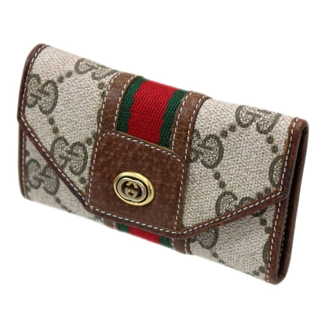 超目玉12月 美品✩.*˚GUCCI キーケース シェリーライン GG シェリー